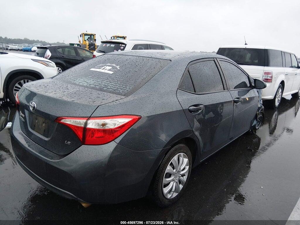 2T1BURHE0FC283922 2015 TOYOTA COROLLA photo no. 4