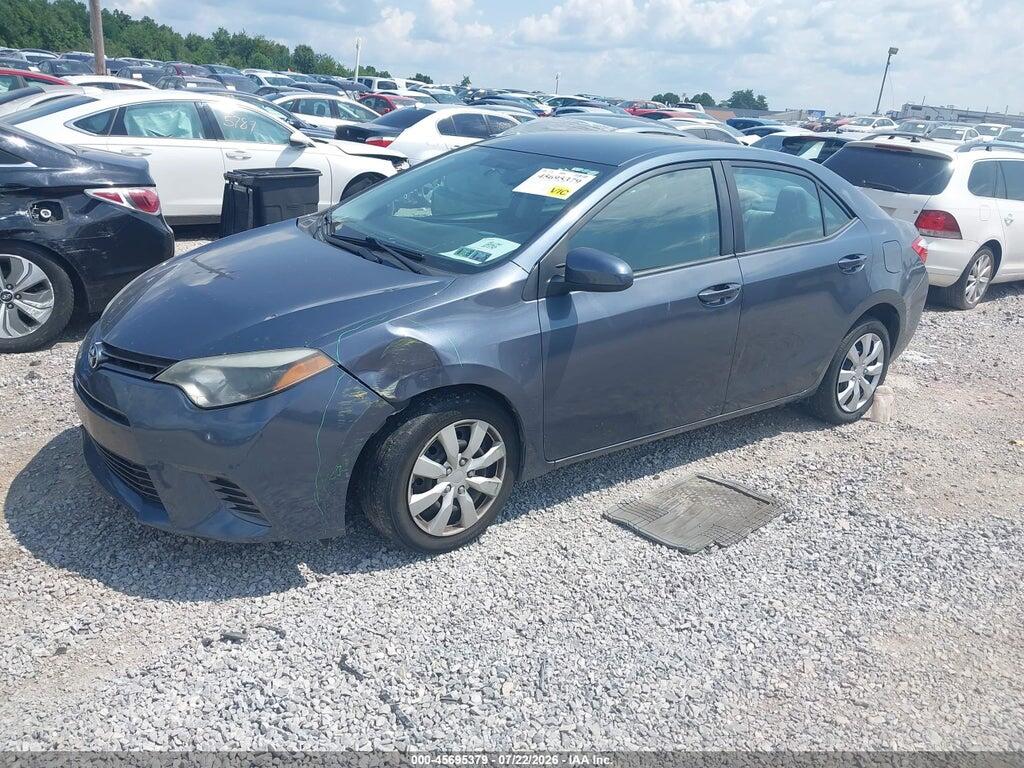 2T1BURHE3FC434901 2015 TOYOTA COROLLA photo no. 2