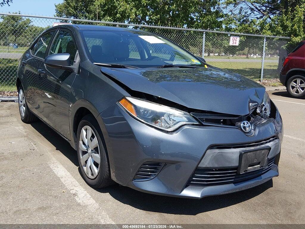 2T1BURHE1FC316538 2015 TOYOTA COROLLA photo no. 1