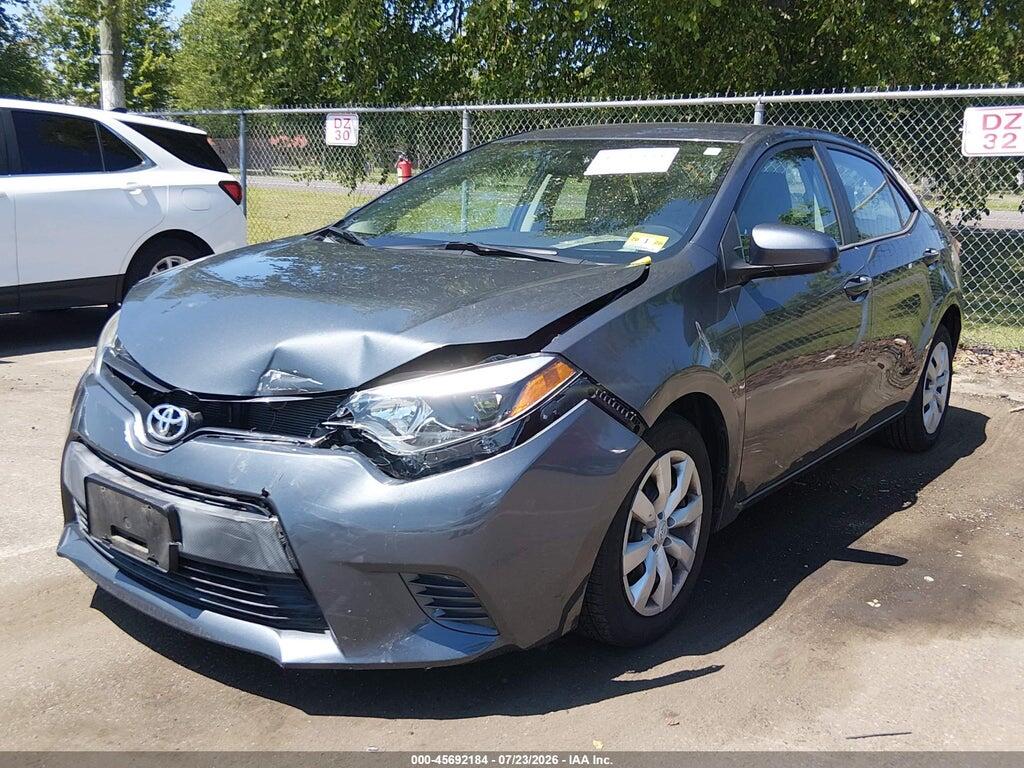 2T1BURHE1FC316538 2015 TOYOTA COROLLA photo no. 2