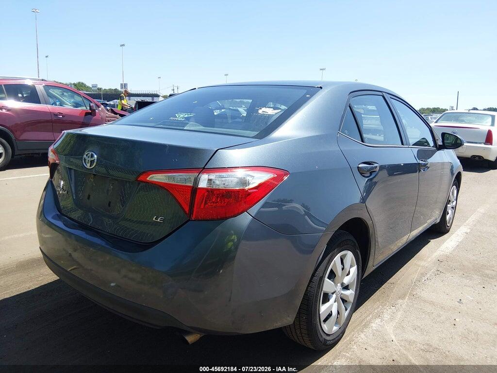 2T1BURHE1FC316538 2015 TOYOTA COROLLA photo no. 4