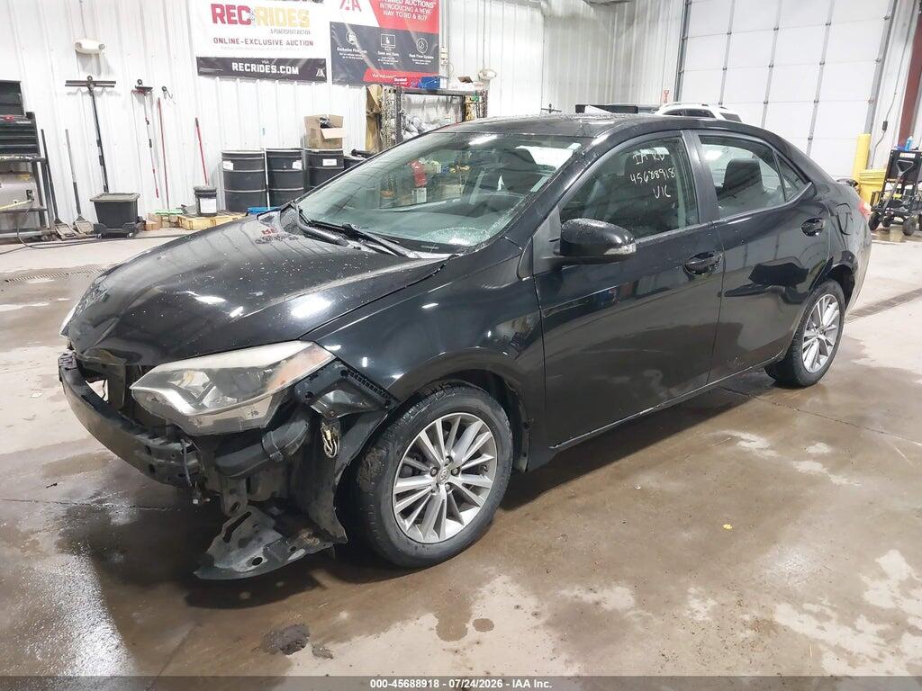 2T1BURHE2FC239825 2015 TOYOTA COROLLA photo no. 2