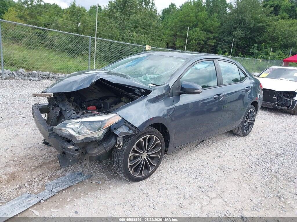 5YFBURHE1FP189175 2015 TOYOTA COROLLA photo no. 2