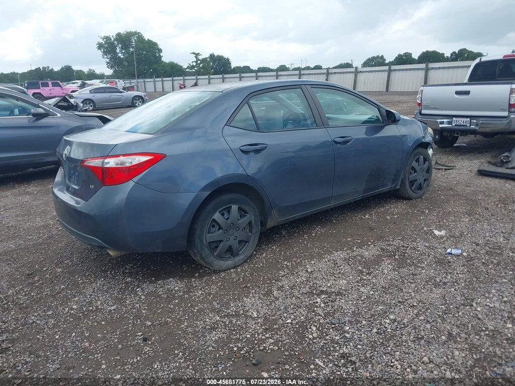 2T1BURHE4FC373512 2015 TOYOTA COROLLA photo no. 4