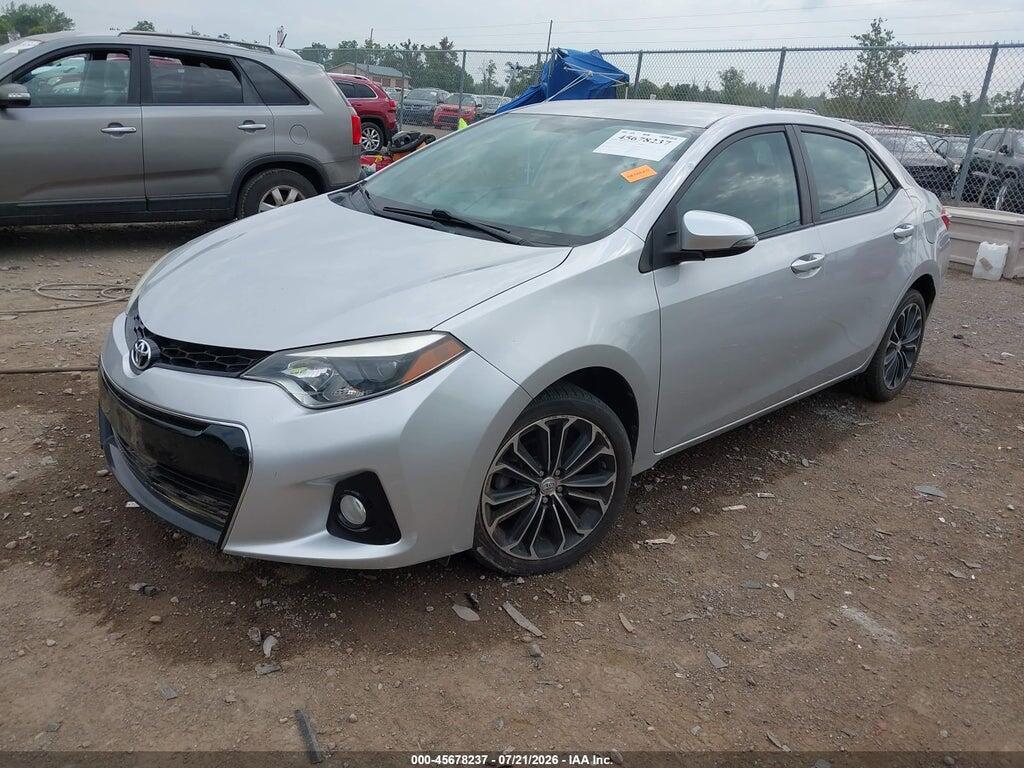 2T1BURHE7FC231414 2015 TOYOTA COROLLA photo no. 2