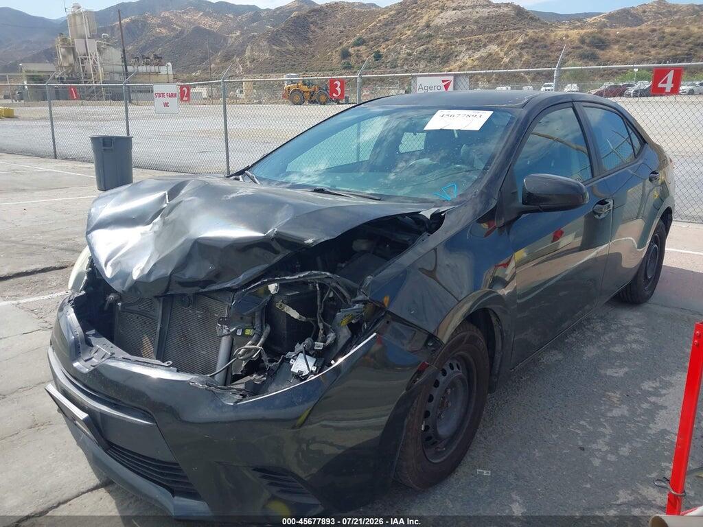 5YFBURHE4FP295328 2015 TOYOTA COROLLA photo no. 2