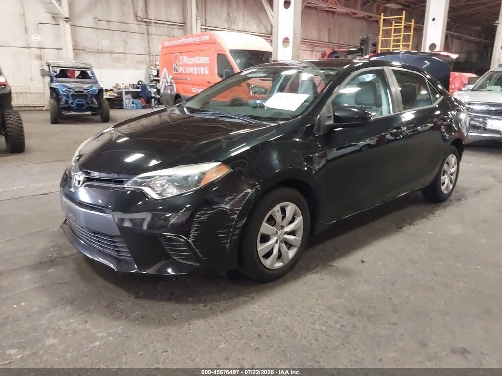 2T1BURHE5FC406534 2015 TOYOTA COROLLA photo no. 2