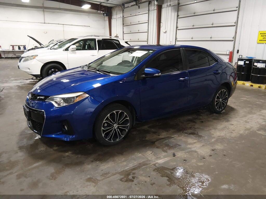 5YFBURHE8FP179601 2015 TOYOTA COROLLA photo no. 2