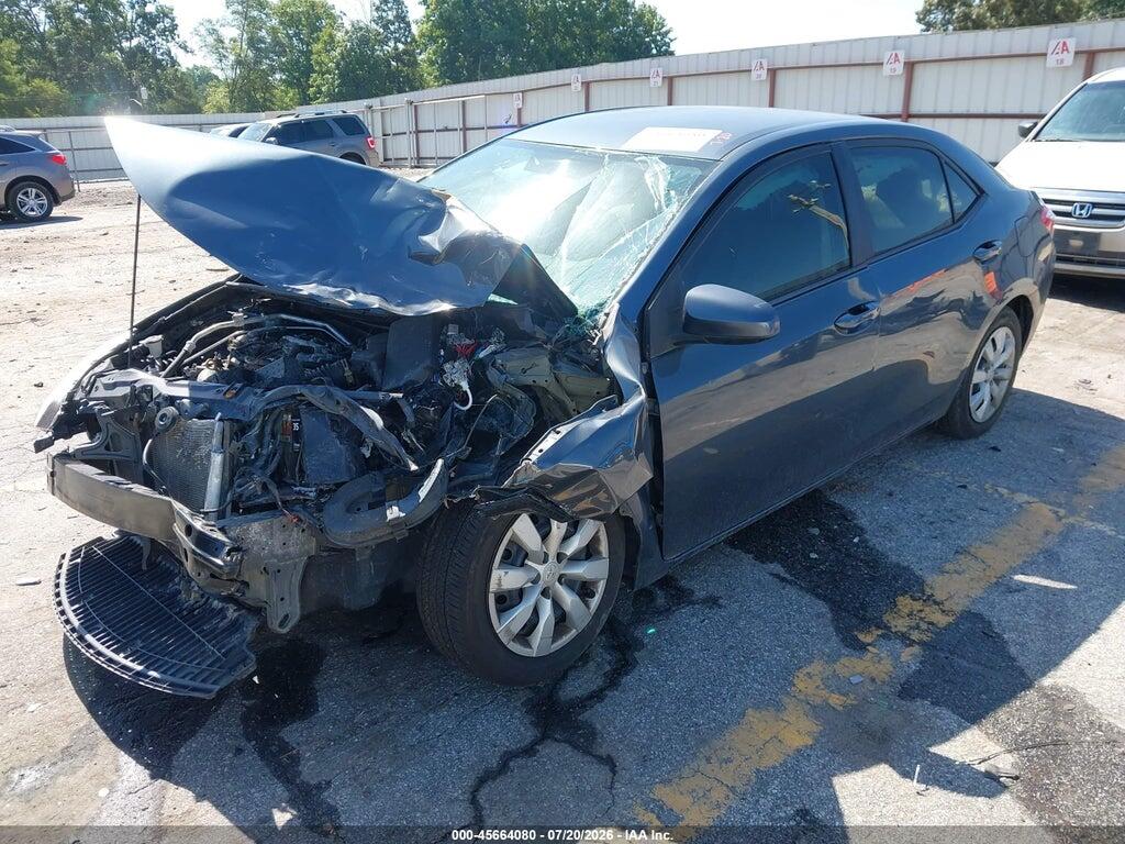 2T1BURHE1FC421273 2015 TOYOTA COROLLA photo no. 2