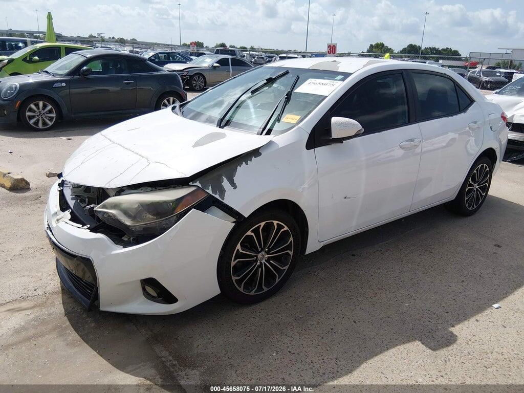 5YFBURHE6FP362169 2015 TOYOTA COROLLA photo no. 2