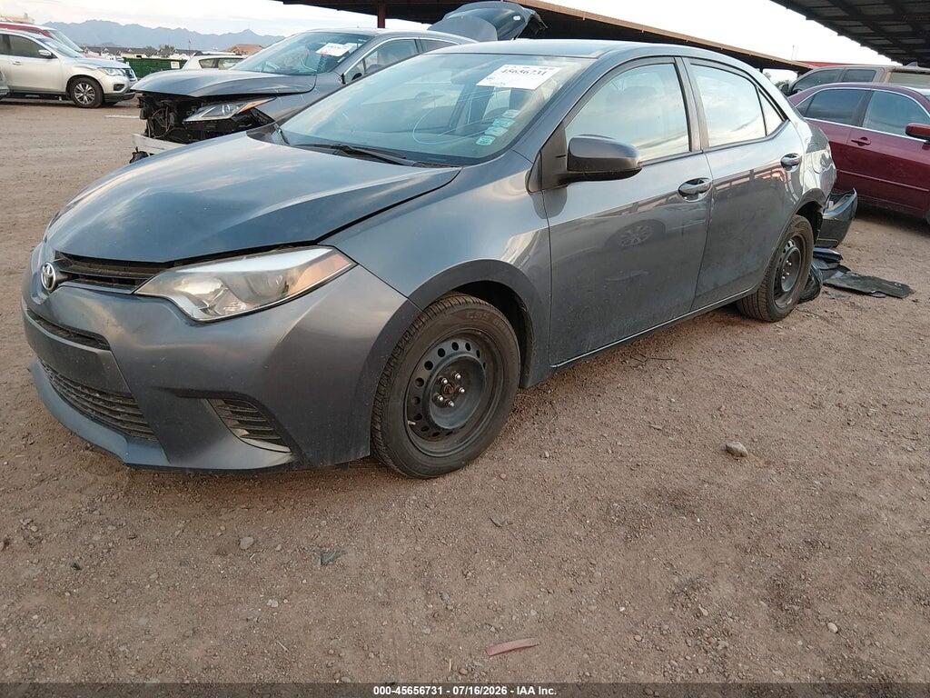 2T1BURHE5FC275508 2015 TOYOTA COROLLA photo no. 2