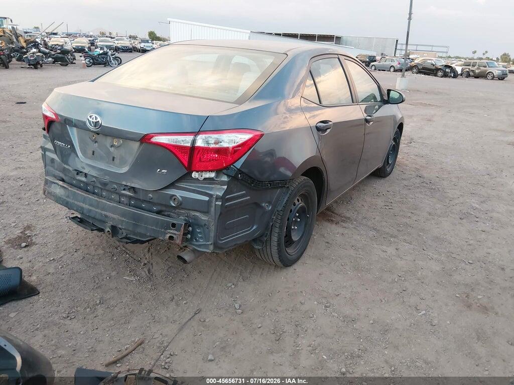 2T1BURHE5FC275508 2015 TOYOTA COROLLA photo no. 4