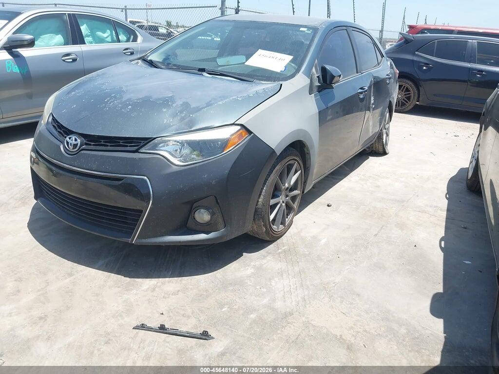 5YFBURHE2FP248802 2015 TOYOTA COROLLA photo no. 2