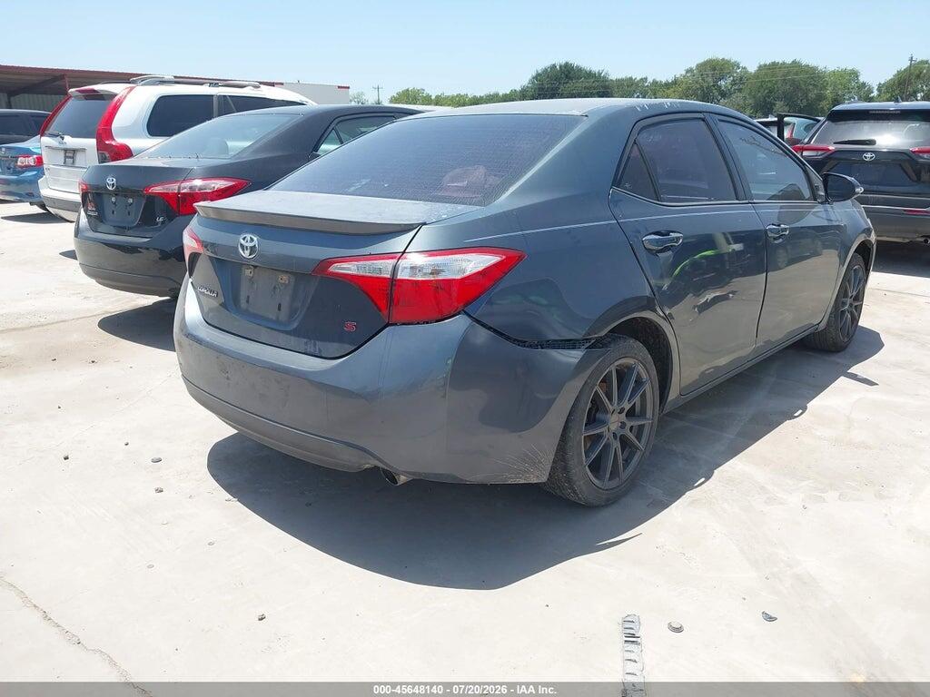 5YFBURHE2FP248802 2015 TOYOTA COROLLA photo no. 4