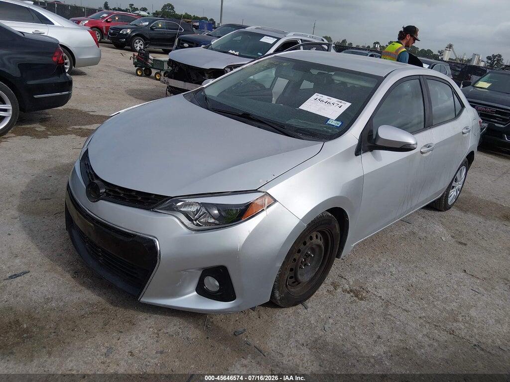 2T1BURHE4FC441095 2015 TOYOTA COROLLA photo no. 2