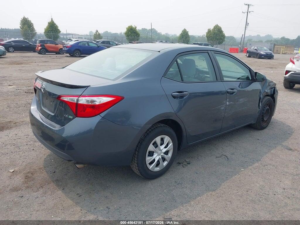 2T1BPRHE4FC268525 2015 TOYOTA COROLLA photo no. 4