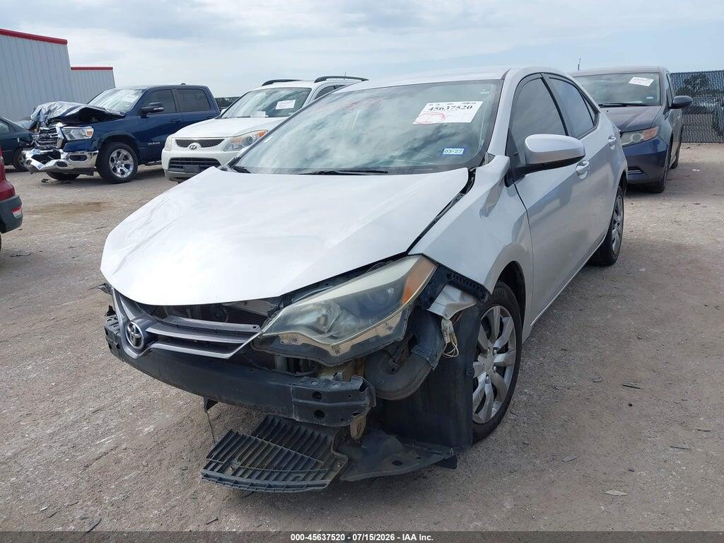 5YFBURHE4FP339392 2015 TOYOTA COROLLA photo no. 2
