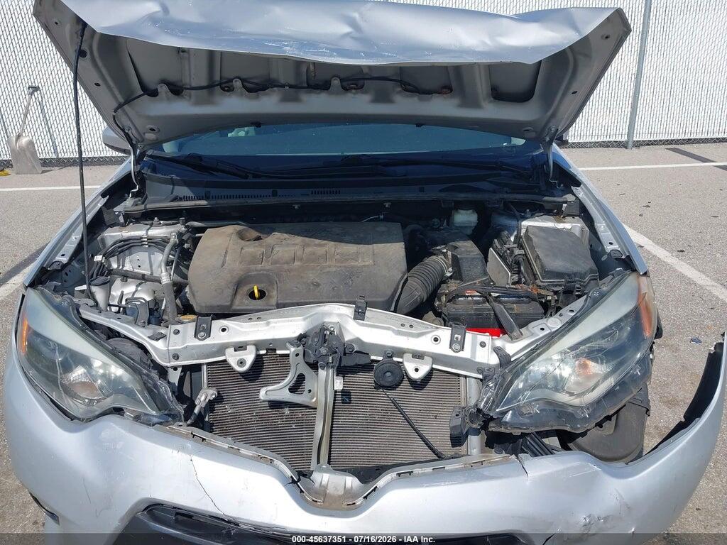 5YFBURHE8FP229462 2015 TOYOTA COROLLA photo no. 10
