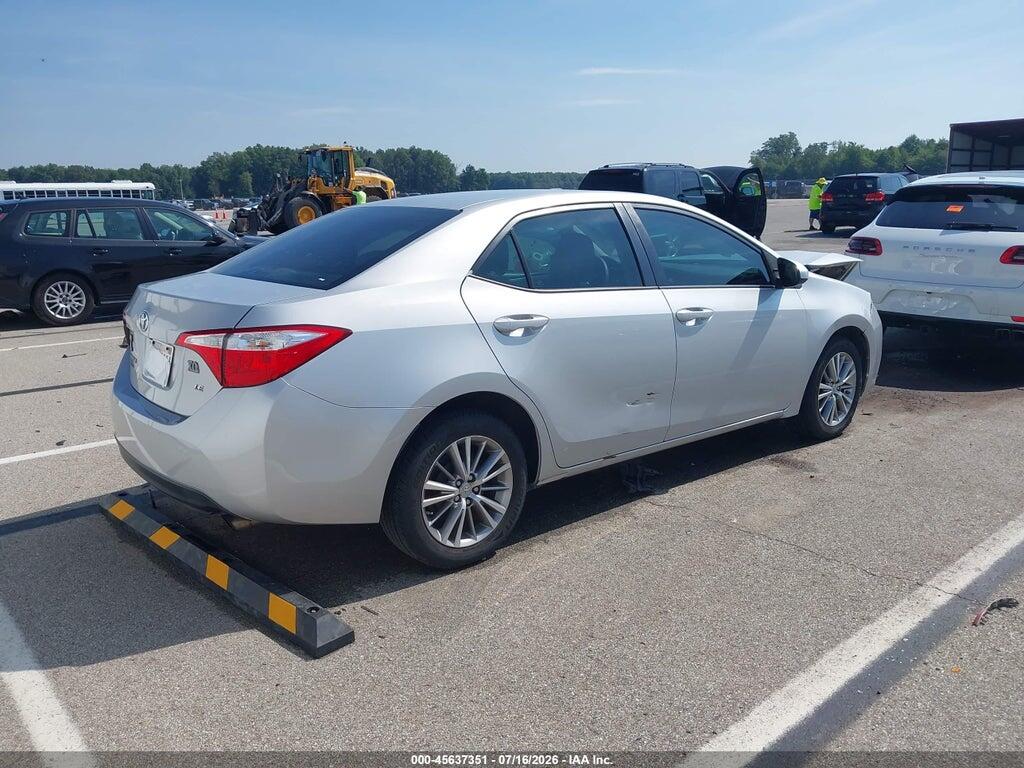 5YFBURHE8FP229462 2015 TOYOTA COROLLA photo no. 4