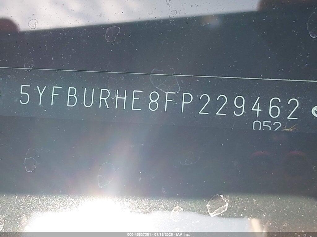 5YFBURHE8FP229462 2015 TOYOTA COROLLA photo no. 9