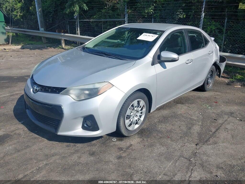 5YFBURHE9FP302001 2015 TOYOTA COROLLA photo no. 2