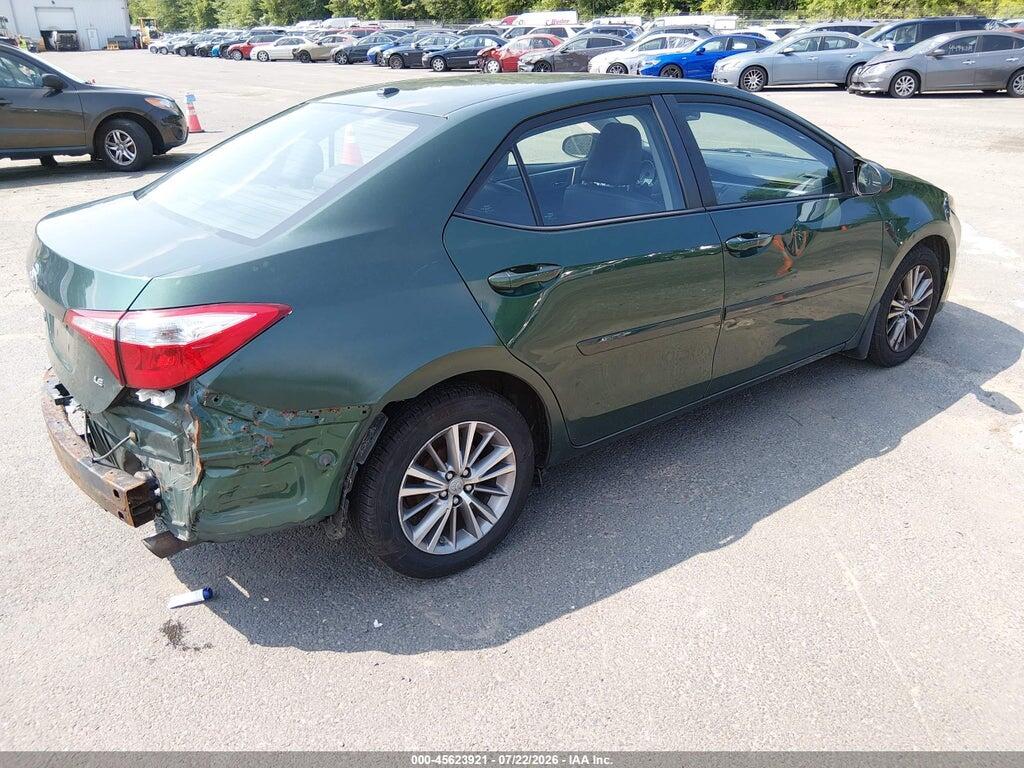 2T1BURHE3FC255497 2015 TOYOTA COROLLA photo no. 4