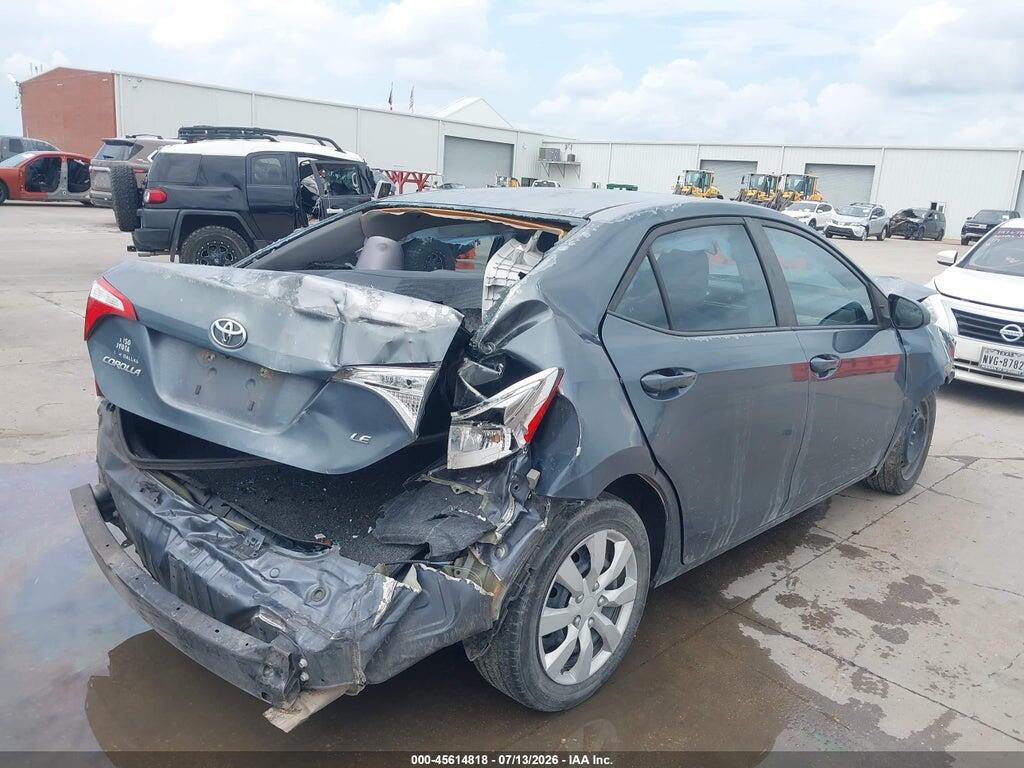 5YFBURHE2FP346230 2015 TOYOTA COROLLA photo no. 4