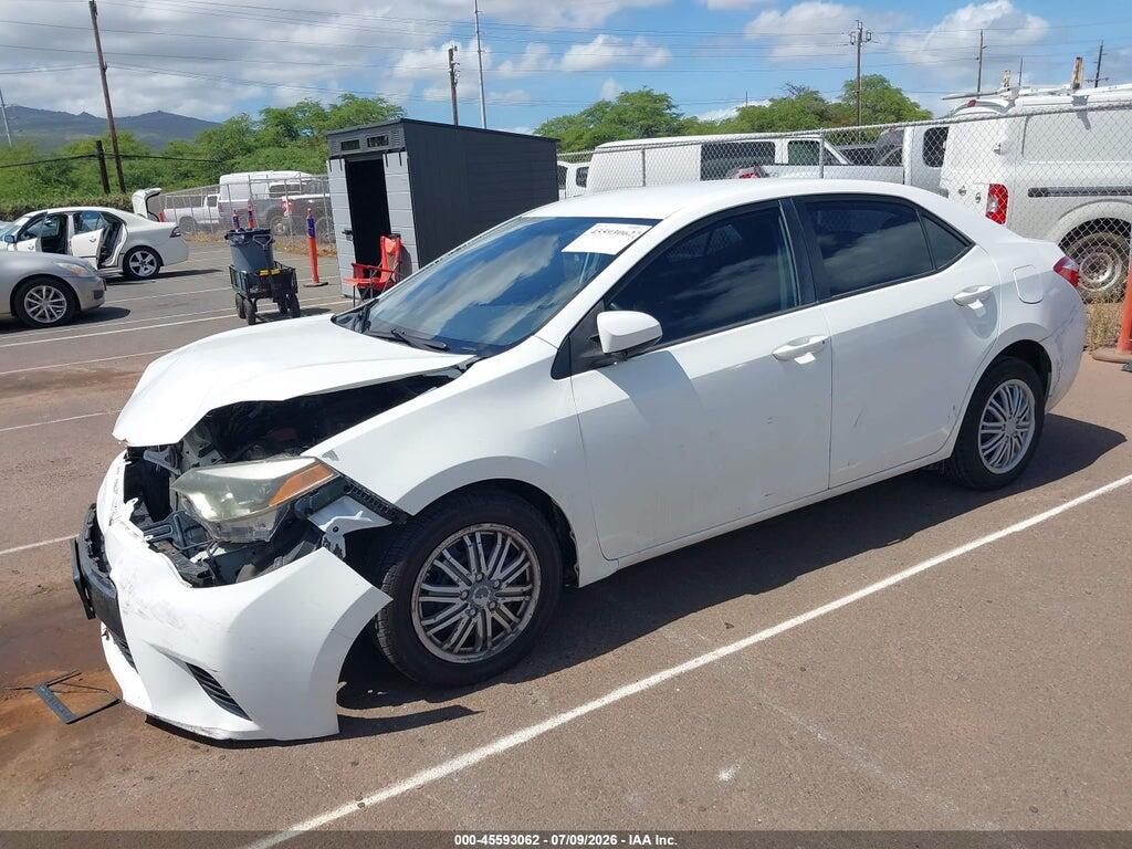 5YFBURHE4FP195388 2015 TOYOTA COROLLA photo no. 2
