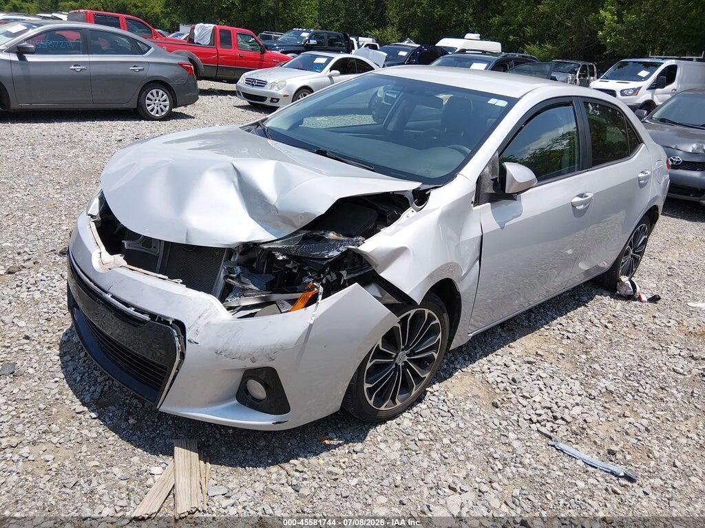 2T1BURHE2FC435666 2015 TOYOTA COROLLA photo no. 2