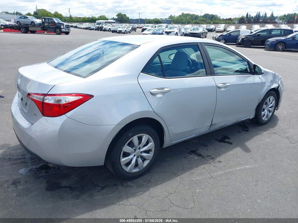 5YFBURHE3FP213170 2015 TOYOTA COROLLA photo no. 4