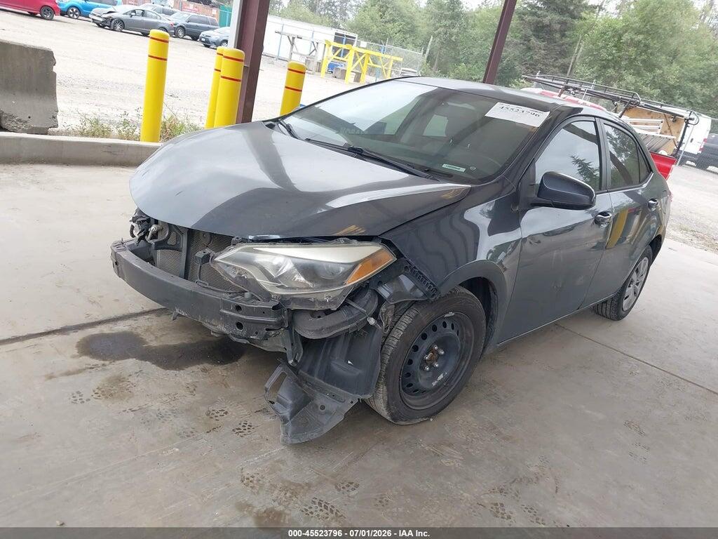 2T1BURHE8FC448227 2015 TOYOTA COROLLA photo no. 2