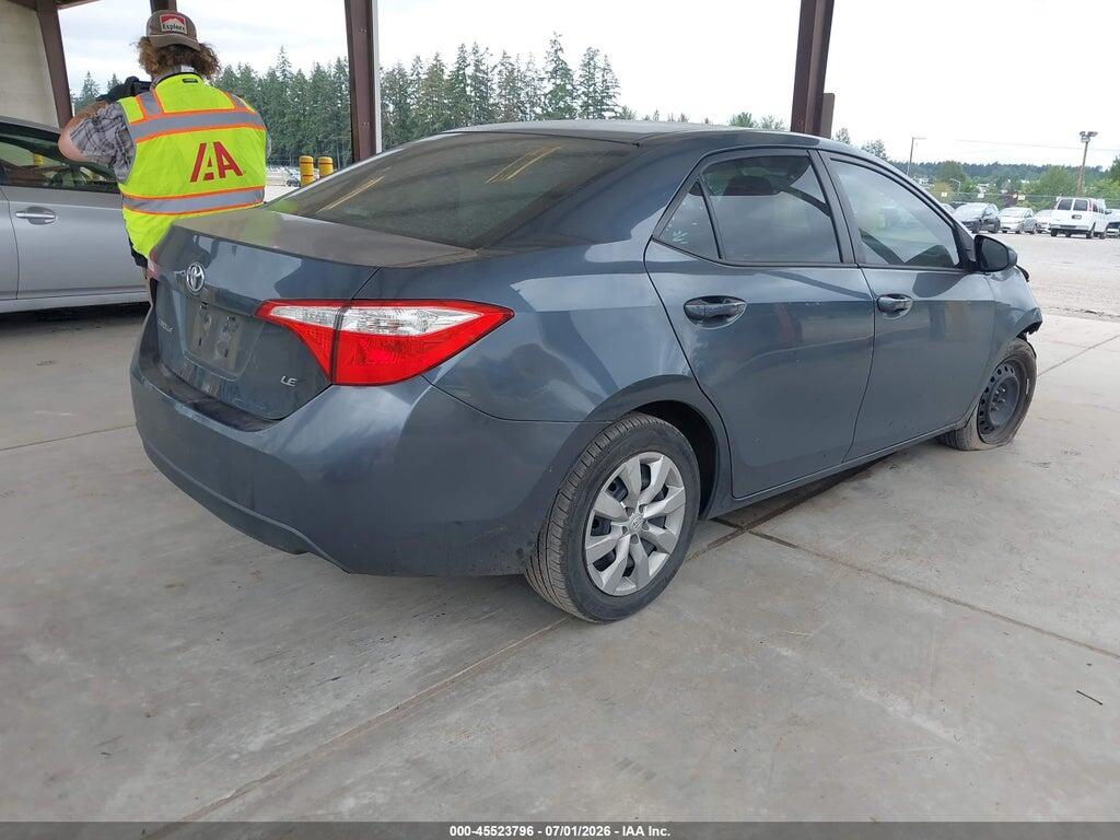 2T1BURHE8FC448227 2015 TOYOTA COROLLA photo no. 4