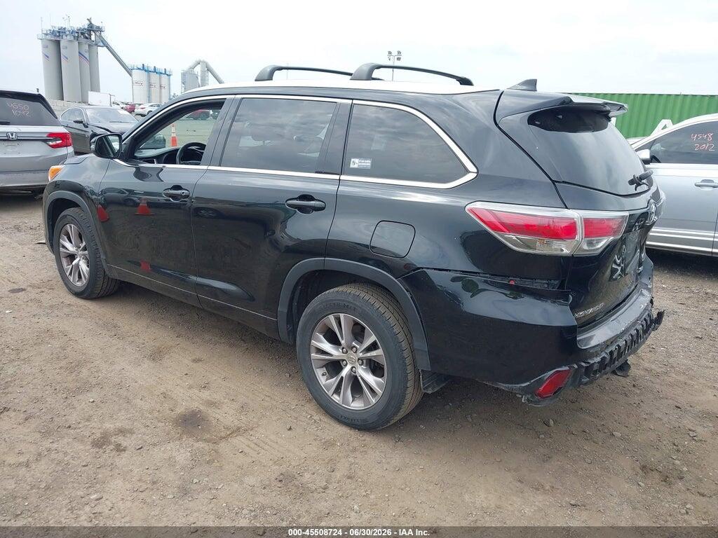 5TDKKRFH3FS086625 2015 TOYOTA HIGHLANDER photo no. 3