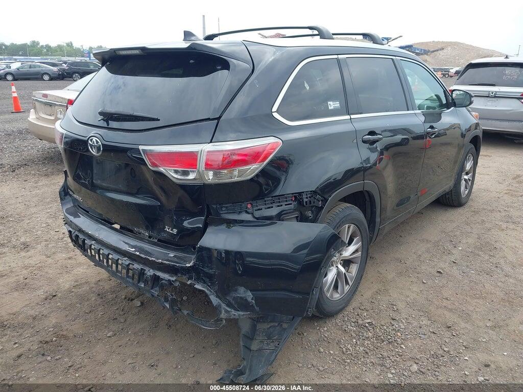 5TDKKRFH3FS086625 2015 TOYOTA HIGHLANDER photo no. 4