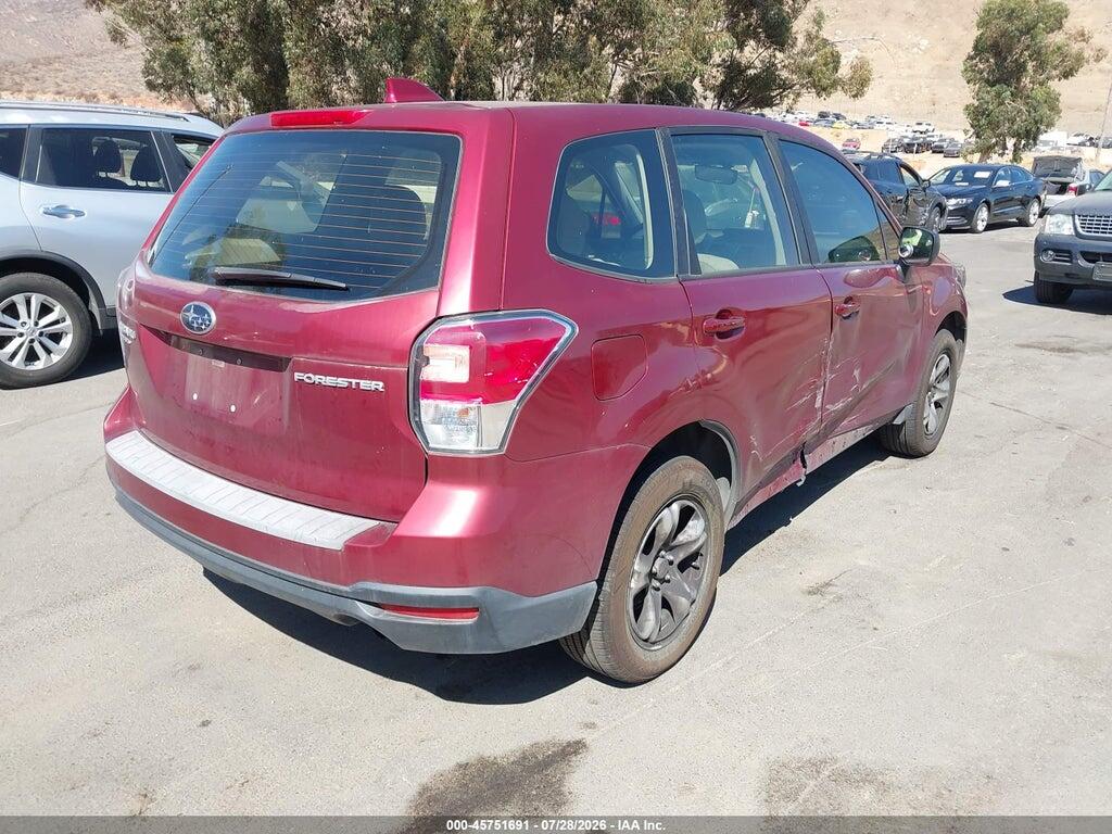 JF2SJAAC7JH557237 2018 SUBARU FORESTER photo no. 4