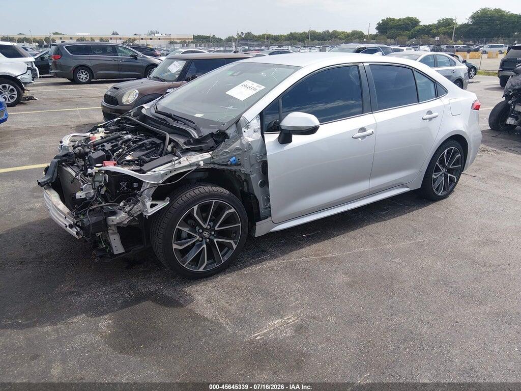 JTDEBRBE0LJ003797 2020 TOYOTA COROLLA photo no. 2