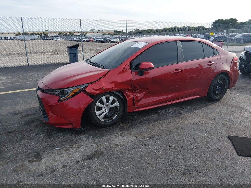 5YFEPRAE4LP102539 2020 TOYOTA COROLLA photo no. 2