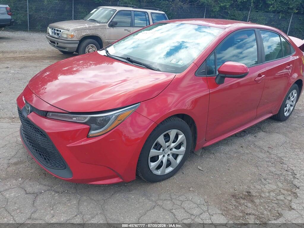 5YFEPRAE8LP114435 2020 TOYOTA COROLLA photo no. 2