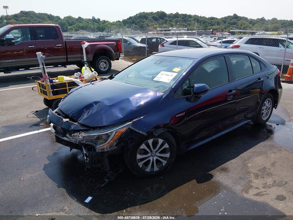 JTDEBRBE6LJ001536 2020 TOYOTA COROLLA photo no. 2