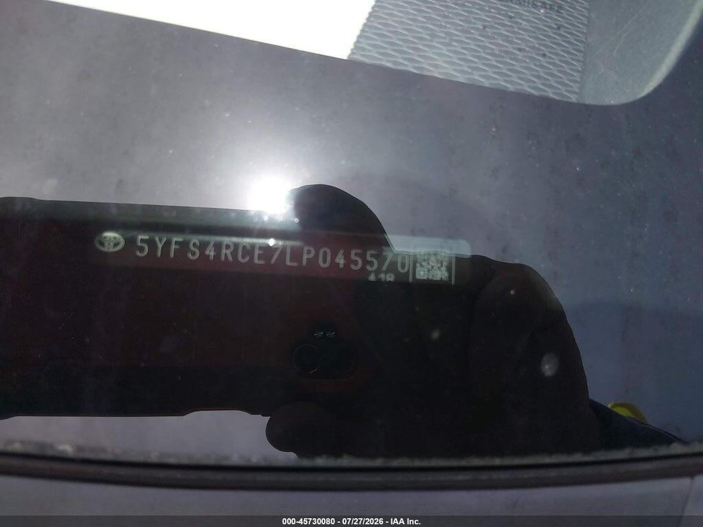 5YFS4RCE7LP045570 2020 TOYOTA COROLLA photo no. 9