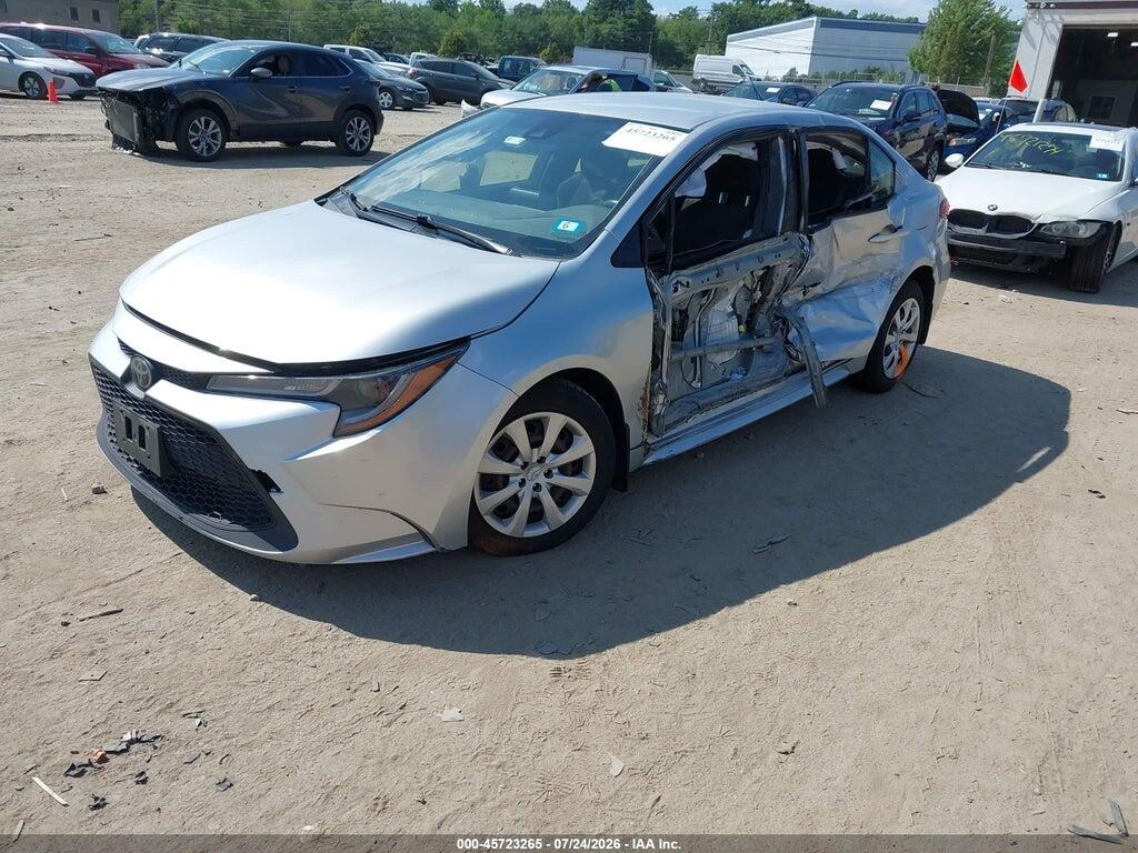 JTDEPRAE9LJ031536 2020 TOYOTA COROLLA photo no. 2