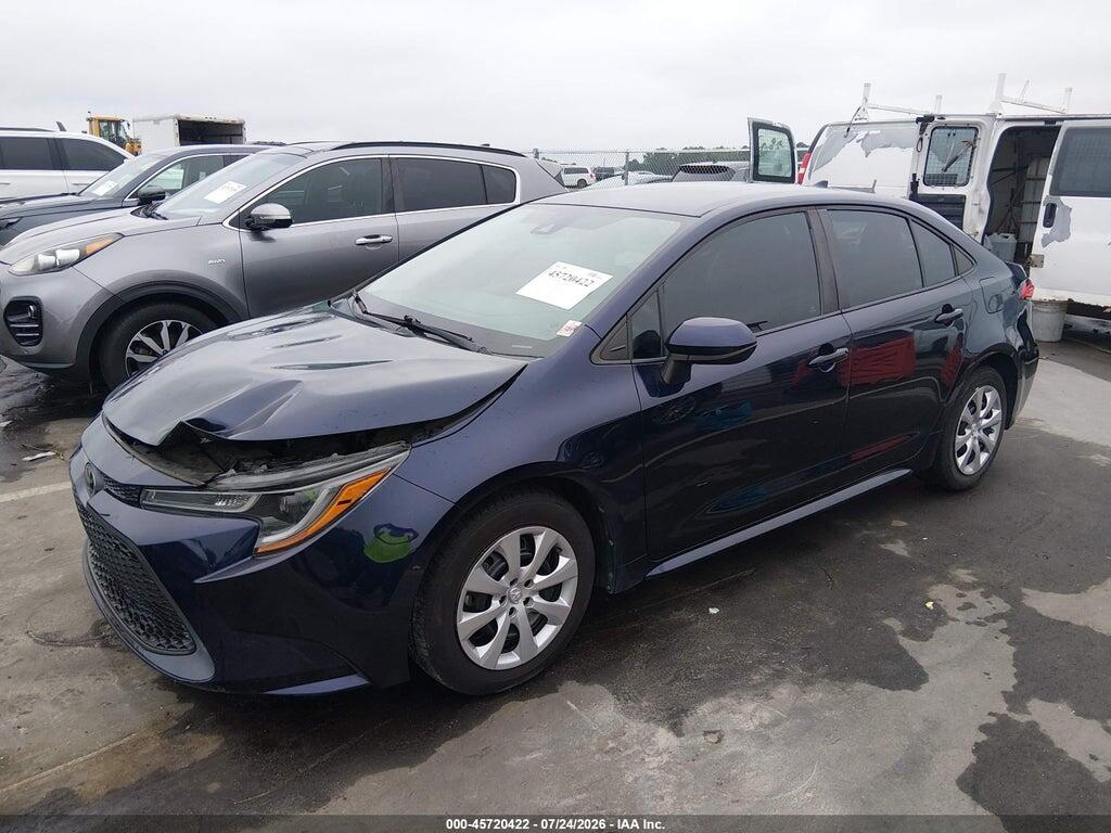 5YFEPRAE4LP089081 2020 TOYOTA COROLLA photo no. 2
