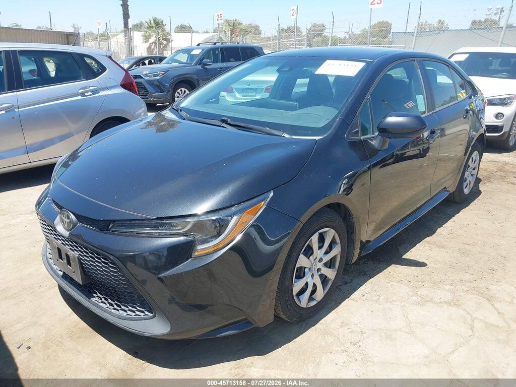 5YFEPRAE7LP142856 2020 TOYOTA COROLLA photo no. 2