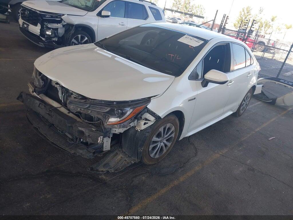 JTDEBRBE7LJ021228 2020 TOYOTA COROLLA photo no. 2