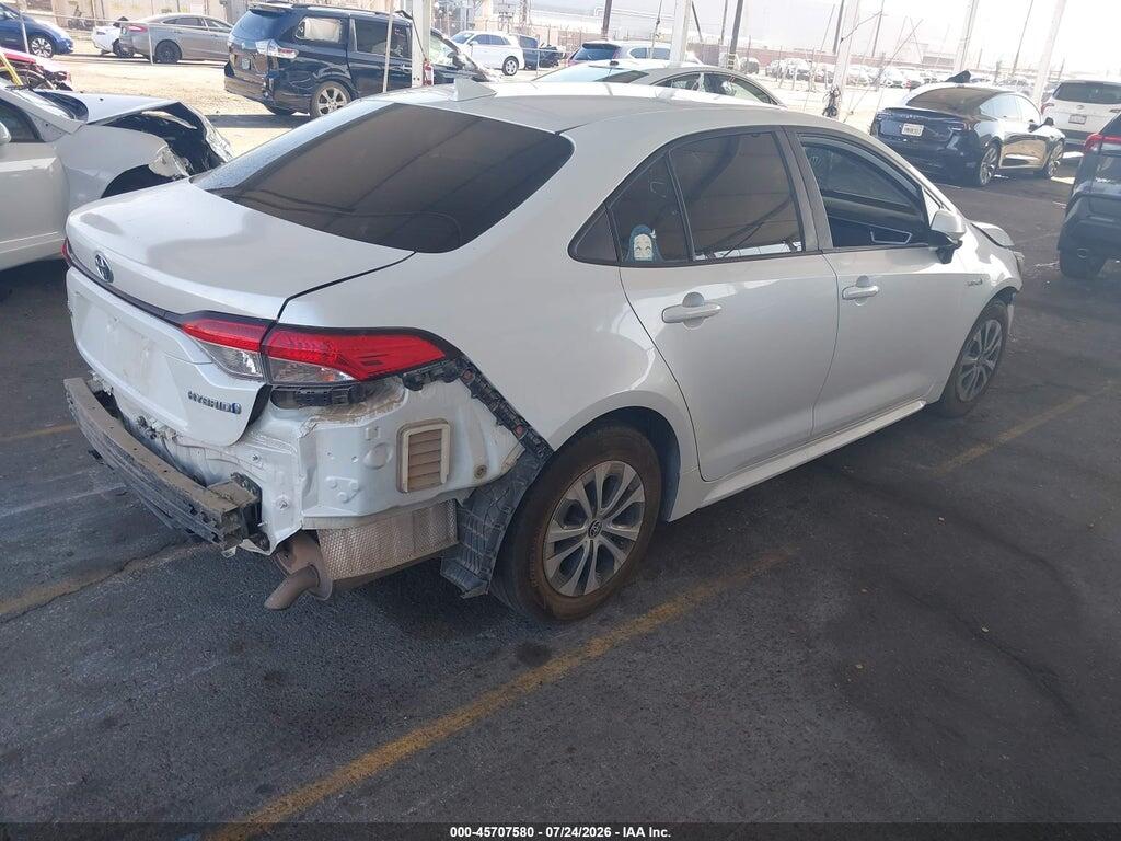 JTDEBRBE7LJ021228 2020 TOYOTA COROLLA photo no. 4