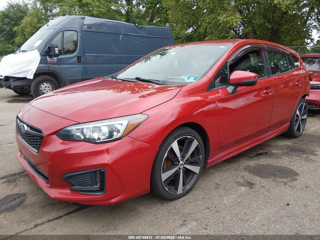 4S3GTAM65J3719349 2018 SUBARU IMPREZA photo no. 2