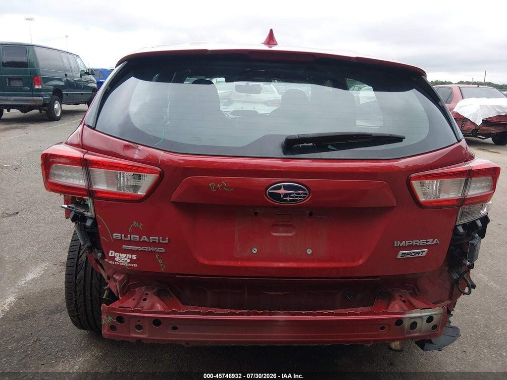 4S3GTAM65J3719349 2018 SUBARU IMPREZA photo no. 6