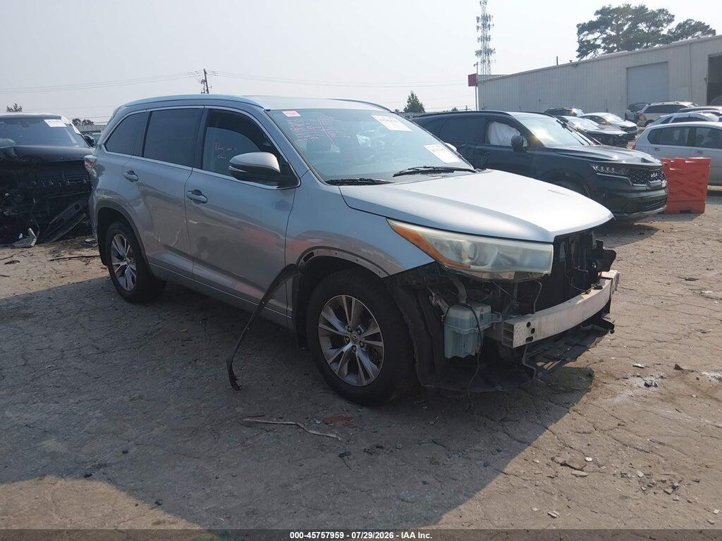 5TDJKRFH2FS093917 2015 TOYOTA HIGHLANDER photo no. 1