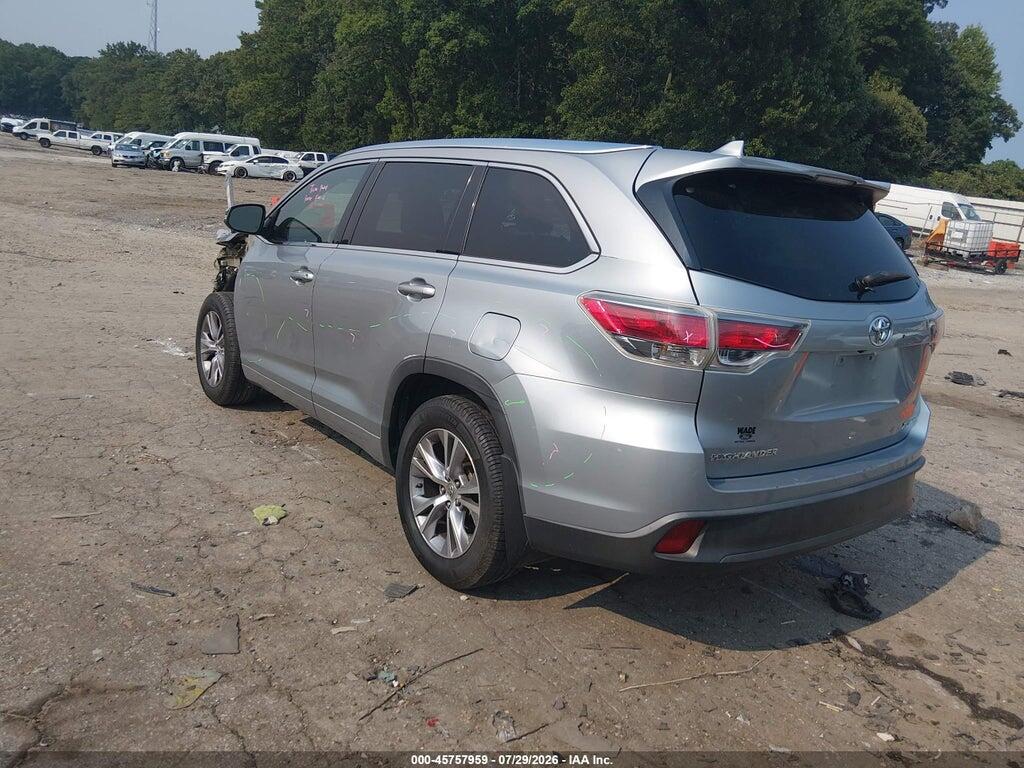 5TDJKRFH2FS093917 2015 TOYOTA HIGHLANDER photo no. 3
