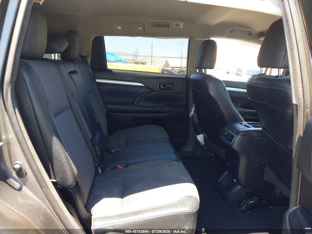5TDZKRFH5FS050207 2015 TOYOTA HIGHLANDER photo no. 8